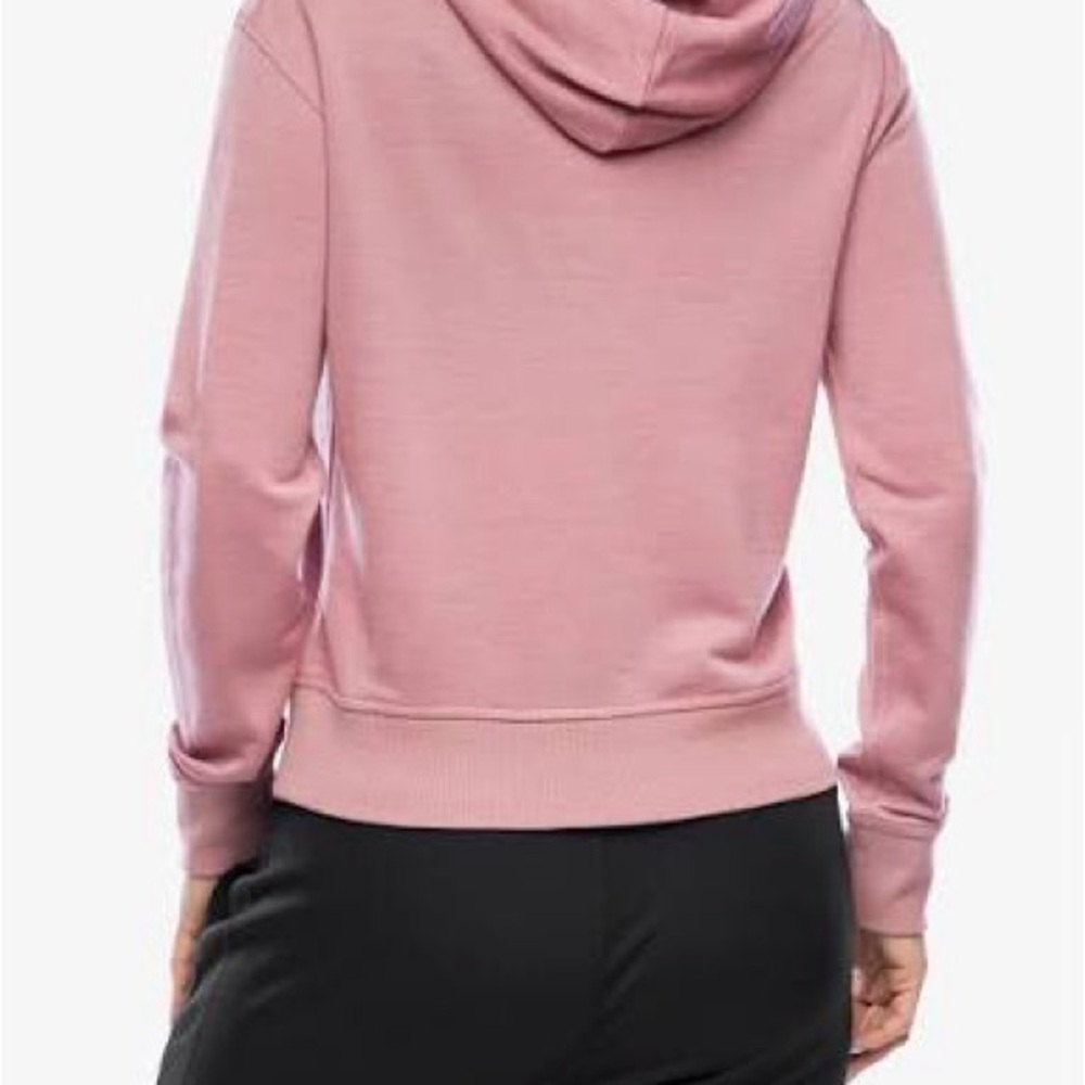 ICEBREAKER 
Merino Crush II Long Sleeve Hoodie - Women's Pink Crystal Sz Lg EUC - Picture 3 of 16